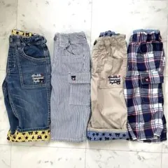 ダブルビー DOUBLE.B 120 春夏パンツ4点セット⭐ミキハウス