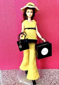 フランシー　アウトフィットセット小物付き　ハンドメイド