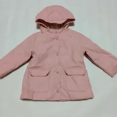 ZARA ピンク フード付きジャケット 18-24ヶ月　92cm