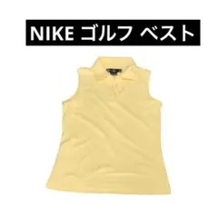 NIKE golf ナイキ　ゴルフ　ベスト　Mサイズイエロー★★★