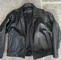 VALD'ISÈRE ブラック レザージャケット XL