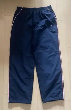 NIKE ナイキ　希少　ナイロン　パンツ　90s ピステ　ストレート