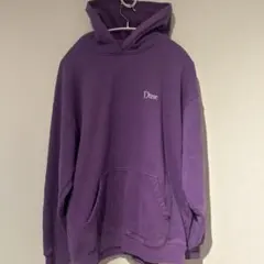 Dime 紫色　フード付きパーカー