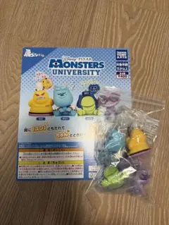 肩ズンFig. モンスターズ・ユニバーシティ　全4種　フルコンプ　全種 ガチャ