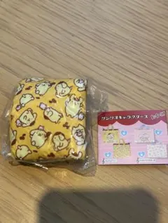 サンリオキャラクターズ　レトロレッスンバッグミニキーホルダー　ポムポムプリン