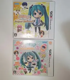 初音ミク Project Mirai 2 でらっくす 3DS ソフト セット
