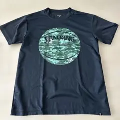 SPALDING バスケットボール Tシャツ SMT22112 黒 Mのサムネイル