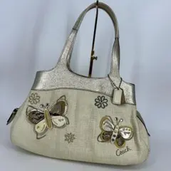 Coach Leafy Bug CrystaBoxy Tote Bag 1229 - メルカリ