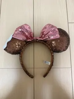 ディズニー　ミニー チョコレートカチューシャ　バレンタイン限定　カチューシャ