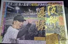 デイリースポーツ阪神優勝号外2025
