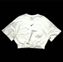 NIKE ロゴ刺繍 JUST DO IT. オーバーサイズ 半袖 スウェット