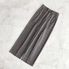 美品　アーバンリサーチ　DOORS ワイドパンツ　黒　ブラック　ベージュ　36