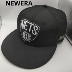◆2657 NEWERA　ブルックリンネッツ　ブラック　キャップ