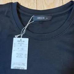 COMME CA ISM ブラック 長袖カットソー LL