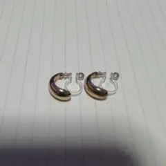 ゴールドカラー ドロップ イヤリング