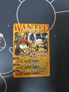 非売品】ワンピーベリーマッチW ウォンテッドシート 白ひげ海賊団