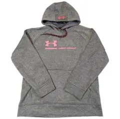 アンダーアーマー　コールドギア プルオーバー パーカー フーディー S グレー