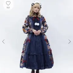 axes femme kawaiiサンリオコラボ シナモロールジャンスカ（紺) - メルカリ