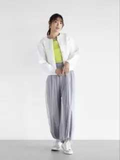 Vin チュールパンツ バルーンパンツ ギャザー ヤマダヤ グレー ワイドパンツ