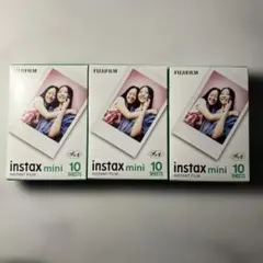 FUJIFILM instax mini 10 フィルム 10枚x3個