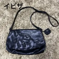 匿名発送　イビザ　ショルダーバッグ　黒　革
