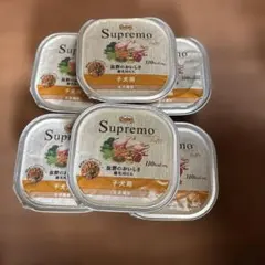 【お買得】Supremo 子犬用 ウエットフード 110kcal 6缶セット