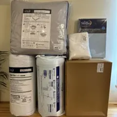 トゥルースリーパー　シングルマット 布団 ピロー　座布団　全6点　まとめ売り　② トゥルースリーパー シングルマット 布団 ピロー 座布団 全6点 まとめ