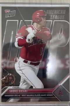 大谷翔平　MLB Topps now 2023MVP