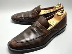 REGAL リーガル 25cm コインローファー J263 茶 革靴 メンズ