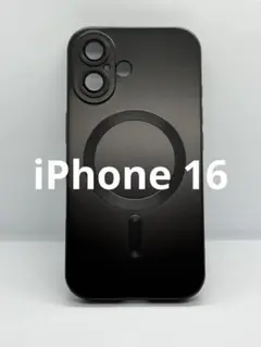 iPhone16 ケース ソフト ブラック マグセーフ レンズ保護　新品480