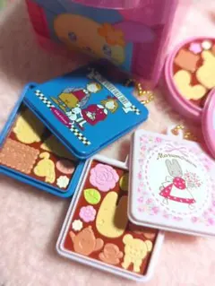 サンリオ クッキー缶チャーム ザボードビルデュオ マロンクリーム