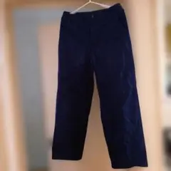 ネイビー ワイドパンツ チノパン