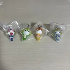 ケロロ軍曹 ちびケロめじるしアクセサリーであります 4個セット