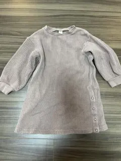 【アプレレクール】　90cm 濃いめのブラウン　ワンピース