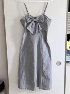 チェック柄キャミワンピース Lサイズ