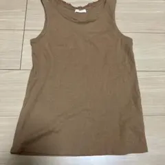 earth music&ecology タンクトップ ブラウン