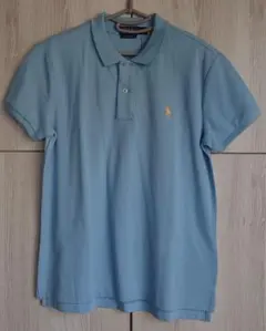 [新品]Polo Ralph Lauren 水色 ポロシャツ US S