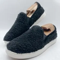 美品✨UGG アグ RICCI リッチ ボア スニーカー スリッポン 黒 23
