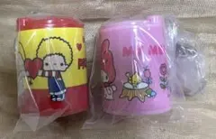 【お値下げ中】サンリオ　コインシリンダー　マイメロディ　パティ&ジミー