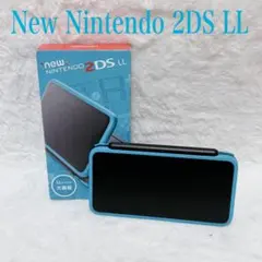 【極美品】Newニンテンドー2DS LL ブラック × ターコイズ