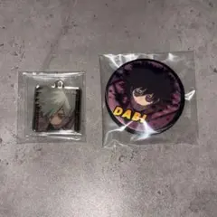 ヒロアカ 荼毘 轟燈矢 缶バッジ チャーム セット