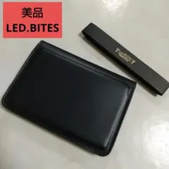 美品 LED.BITES エルイーディーバイツ 名刺入れ カードケース上質レザー
