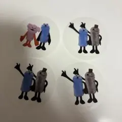 【非売品】スシロー　パペットスンスン コラボ クリアピック×４枚