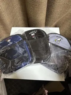 PEANUTS 保冷ドリンクショルダーバッグ 3個セット