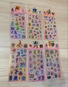 イタリアンブレインロット　キャラクターシール　6シートセット