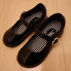 MOONSTAR ブラック マリージェーン 19.0cm