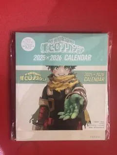 【未開封】僕のヒーローアカデミア 2025×2026 カレンダー nonno付録