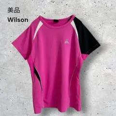 美品　Wilson ウイルソン　Tシャツ　半袖　トレーニングウェアー　テニス