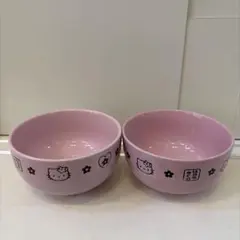 ハローキティ　名古屋限定　どんぶり　昭和レトロのサムネイル