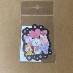 BT21 SAKURA ダイカットカード 日本限定 BTS ラインフレンズ